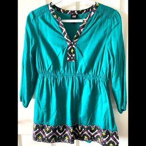 Long sleeve blouse- great for maternity